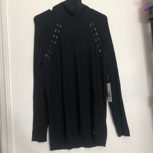 Calvin Klein Women L Black Sweater